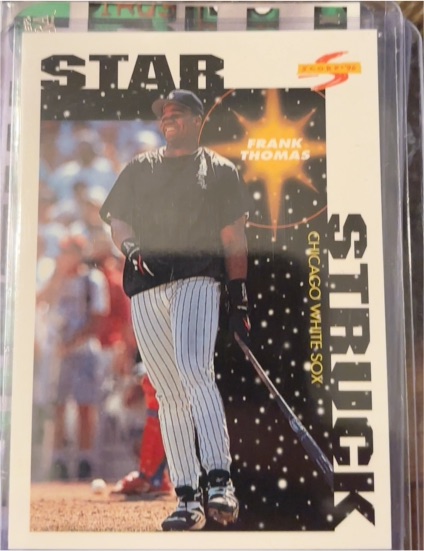1996 Score Star Struck #373 Frank Thomas — front