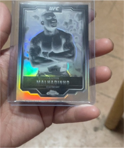 2025 Topps Chrome UFC #112 Jailton Malhadinho — front