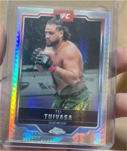 2025 Topps Chrome UFC #53 Tai Tuivasa — front