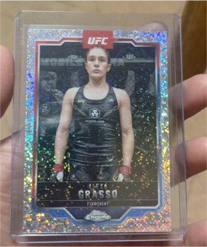 2025 Topps Chrome UFC #14 Alexa Grasso — front