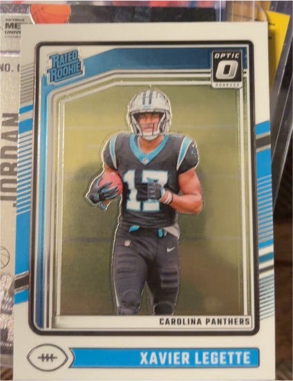 2024 Donruss Optic #299 Xavier Legette — front