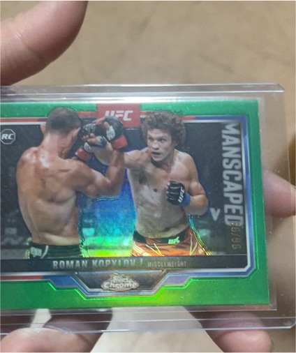 2025 Topps Chrome UFC #66 Roman Kopylov — front