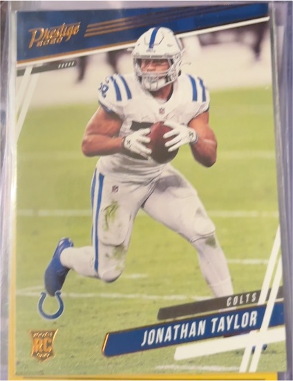 2020 Panini Chronicles Prestige #315 Jonathan Taylor — front