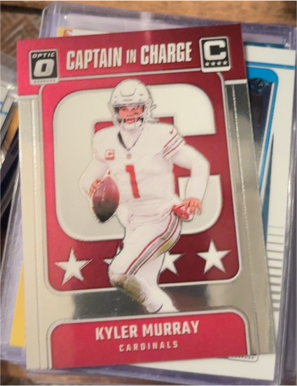 2024 Panini Donruss Optic #1 Kyler Murray Captain In Charge — front