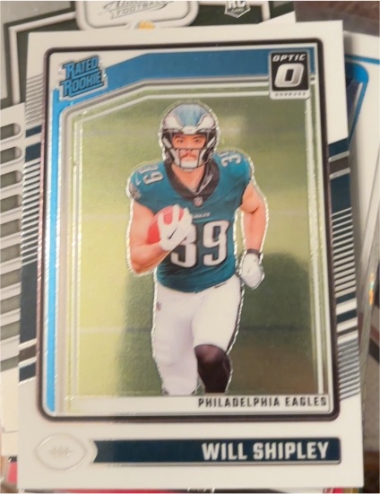 2024 Donruss Optic #298 Will Shipley — front