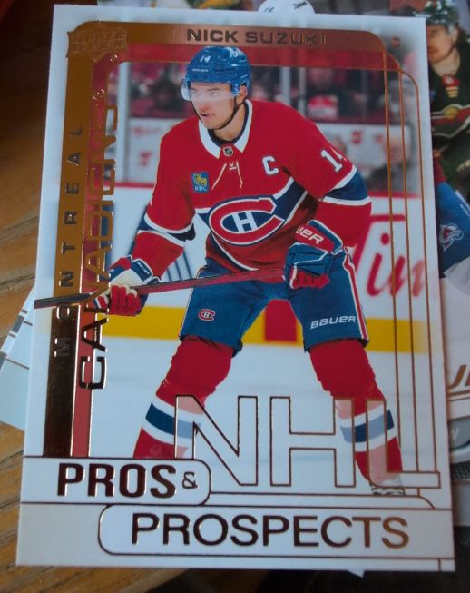 2024-25 Upper Deck Extended Series Pros & Prospects #PP-23 Nick Suzuki — front