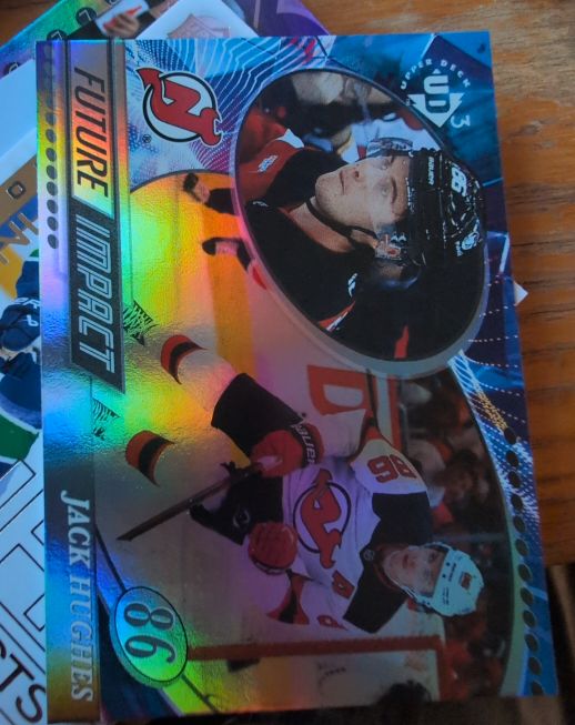 2024-25 Upper Deck Extended Series #UD3-3 Jack Hughes — front