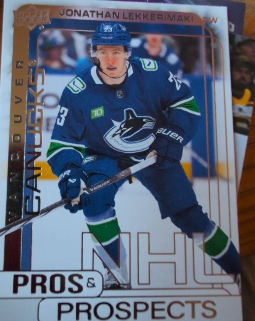 2024-25 Upper Deck Pros and Prospects #PP-10 Jonathan Lekkerimaki — front