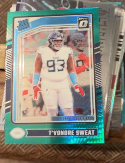 2024 Donruss Optic #295 T'Vondre Sweat — front
