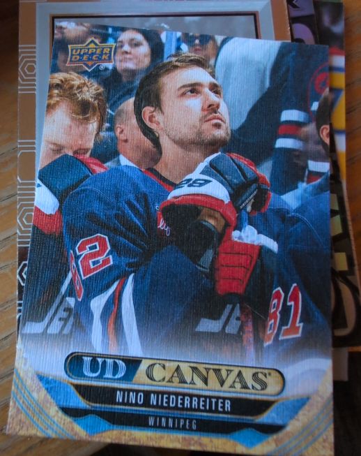 2024-25 Upper Deck Extended Canvas #C274 Nino Niederreiter — front