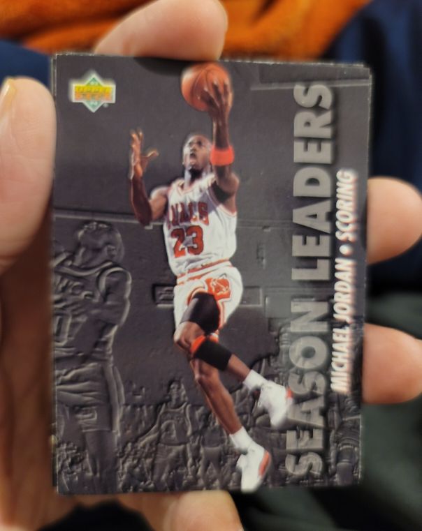 1993-94 Upper Deck #166 Michael Jordan Season Leaders — front