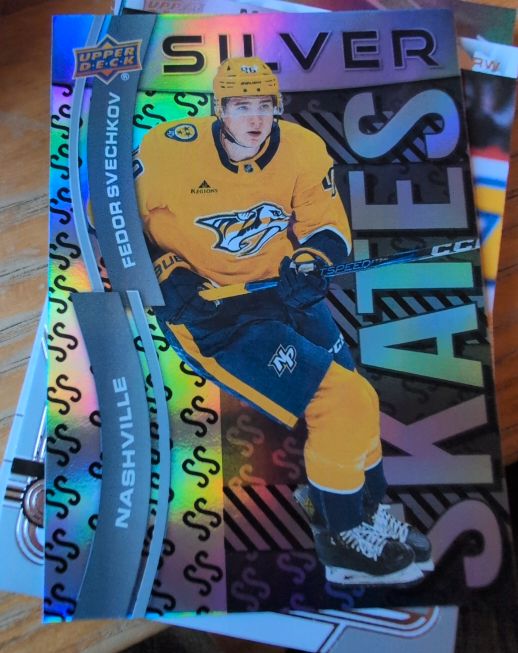 2024-25 Upper Deck Silver Skates #SS-34 Fedor Svechkov — front