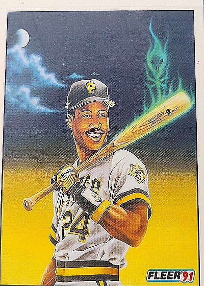 1991 Fleer Pro-Visions #1 Barry Bonds — front