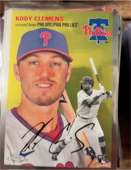 2023 Topps Chrome Platinum Anniversary #41 Kody Clemens — front