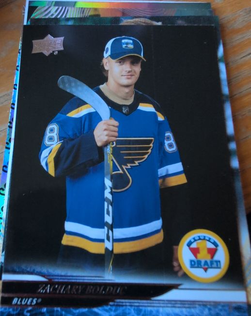 2024-25 Upper Deck 1st Round Draft #750 Zachary Bolduc — front