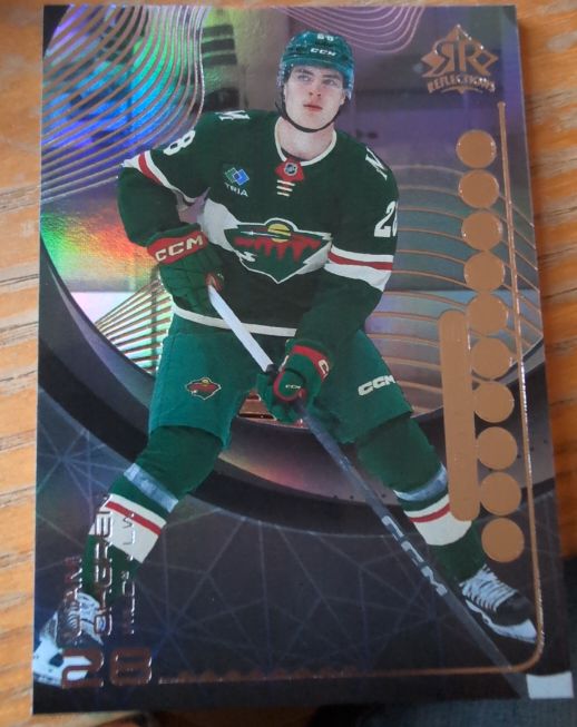 2024-25 Upper Deck Extended Triple Dimensions Reflections #TDR-17 Liam Ohgren — front