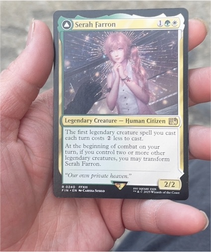2025 Magic: The Gathering Final Fantasy #0240 Serah Farron — front