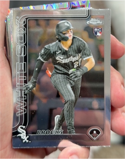 2025 Topps Chrome #3 Brooks Baldwin — front
