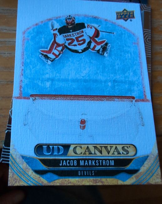 2024-25 Upper Deck Canvas #C322 Jacob Markstrom — front