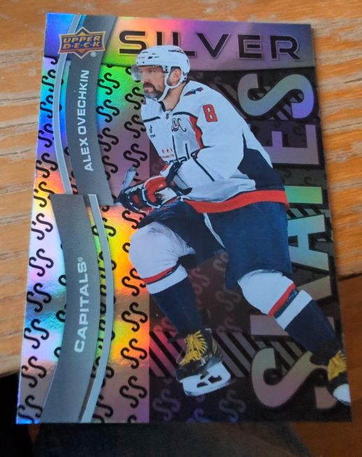 2024-25 Upper Deck Silver Skates #SS-31 Alex Ovechkin — front