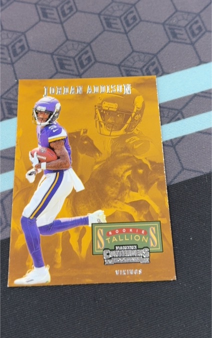 2023 Panini Contenders Rookie Stallions #24 Jordan Addison — front