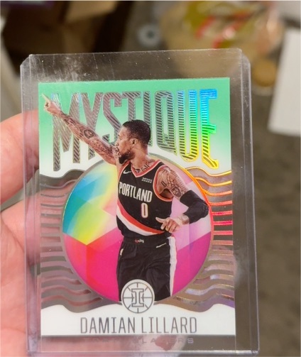 2020-21 Panini Illusions Mystique #5 Damian Lillard — front