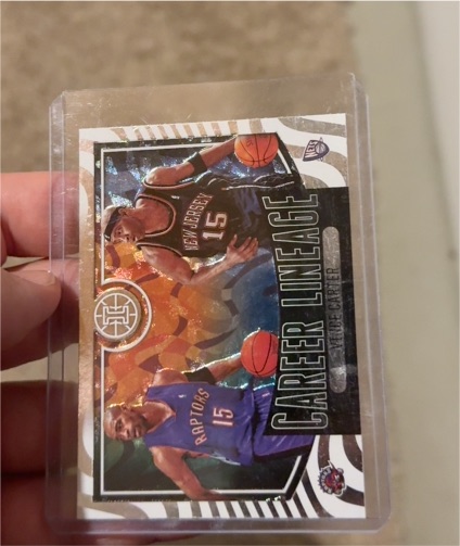 2020-21 Panini Illusions Career Lineage #9 Vince Carter — front