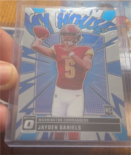 2024 Panini Donruss Optic My House #9 Jayden Daniels — front