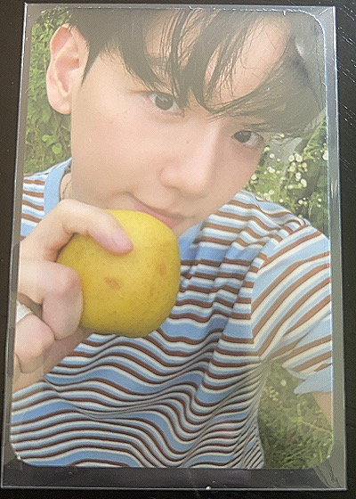 BAEKHYUN - HELLO WORLD [MUSIC PLANT YES24] PREORDER EXCLUSIVE PHOTOCARD — back