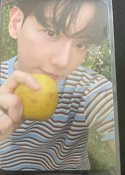 Baekhyun HELLO.WORLD Photocard — front