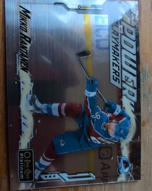 2024-25 O-Pee-Chee Platinum #PM-15 Mikko Rantanen Power Playmakers — front