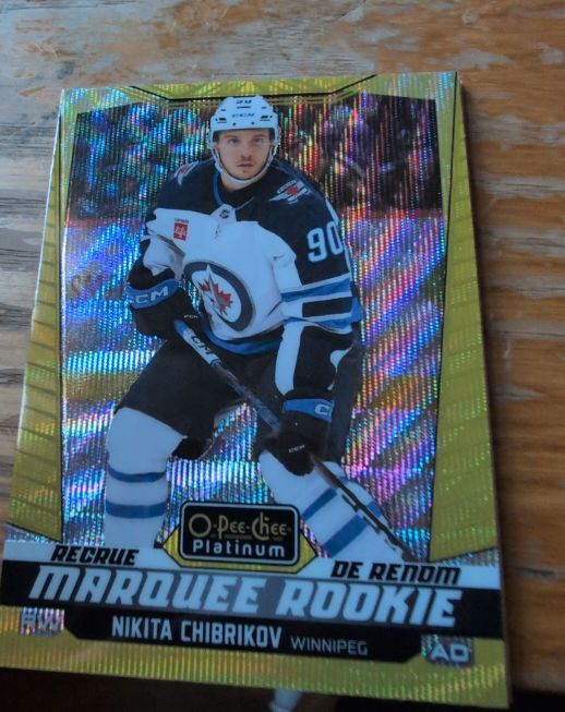 2024-25 O-Pee-Chee Platinum #269 Nikita Chibrikov — front