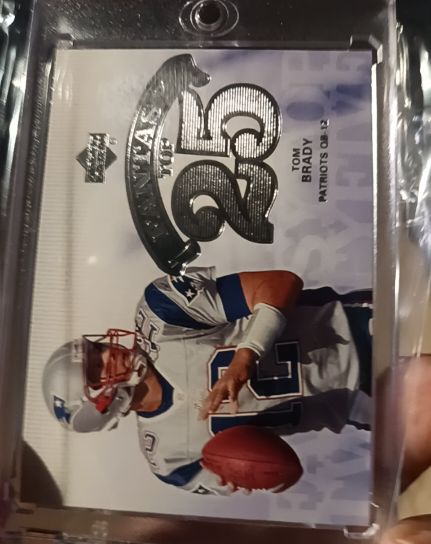 2006 Upper Deck Fantasy Top 25 #F25-BR Tom Brady — front