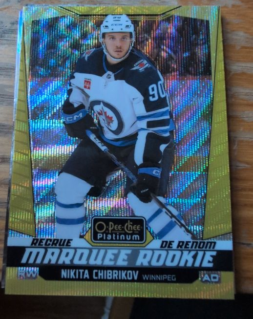 2024-25 O-Pee-Chee Platinum #269 Nikita Chibrikov — front