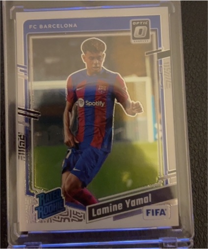 2023-24 Panini Donruss Optic #177 Lamine Yamal — front