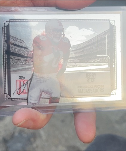 2024 Topps Signature Class #GA-26 Jerry Rice — front