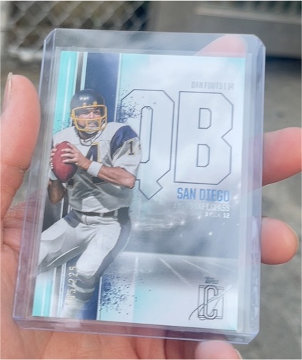 2024 Topps Signature Class #52 Dan Fouts — front