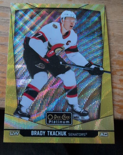 2024-25 O-Pee-Chee Platinum #16 Brady Tkachuk — front