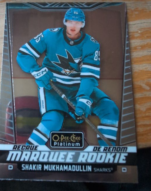 2024-25 O-Pee-Chee Platinum #209 Shakir Mukhamadullin Marquee Rookie — front