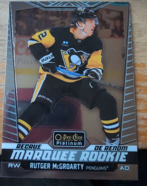 2024-25 O-Pee-Chee Platinum #276 Rutger McGroarty Marquee Rookie — front