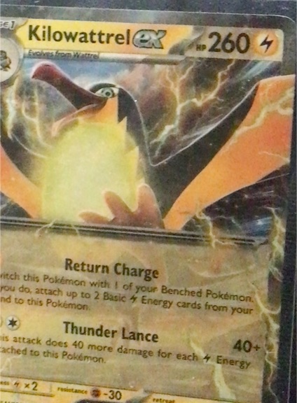 2023 Pokémon SV08: Surging Sparks #068 Kilowattrel ex — front