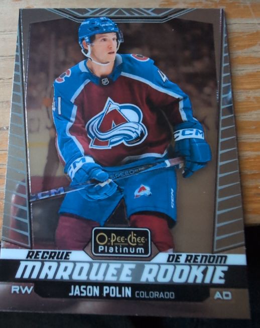2024-25 O-Pee-Chee Platinum #226 Jason Polin — front