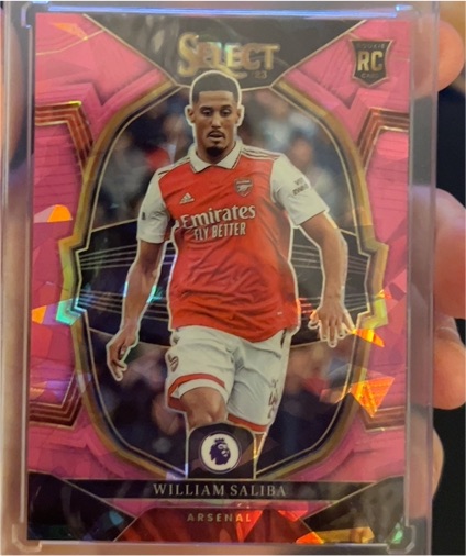 2022-23 Panini Select Premier League #8 William Saliba — front