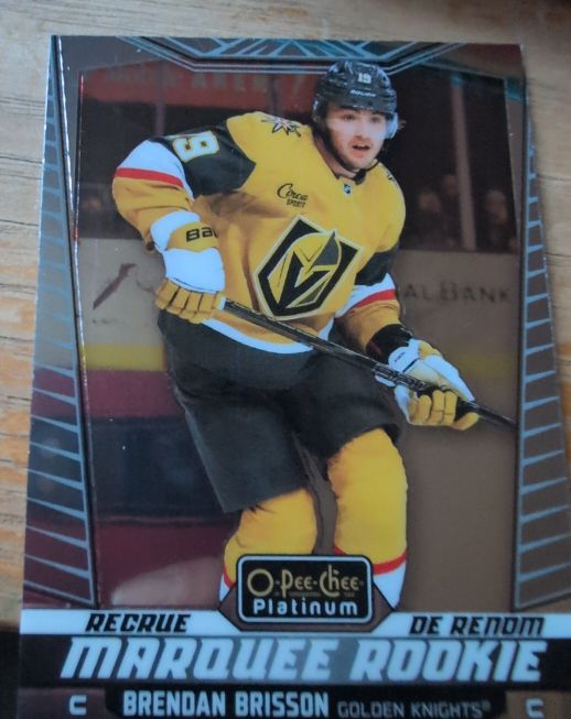 2024-25 O-Pee-Chee Platinum #262 Brendan Brisson — front