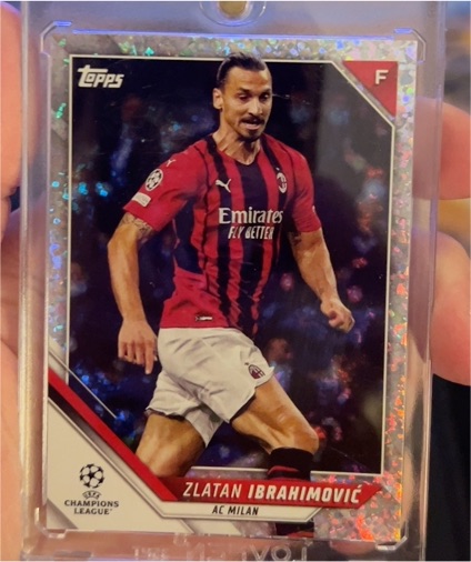 2021-22 Topps UEFA Champions League #52 Zlatan Ibrahimovic — front