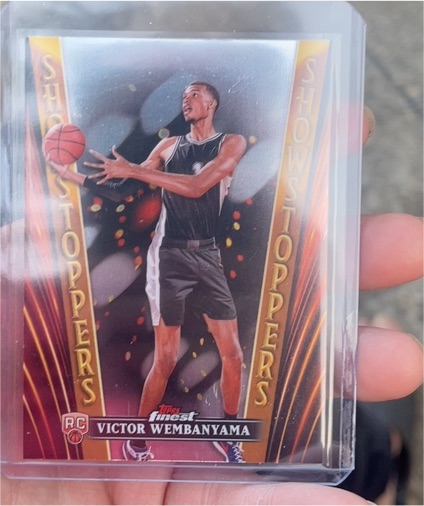 2023-24 Topps Finest #SS-21 Victor Wembanyama — front