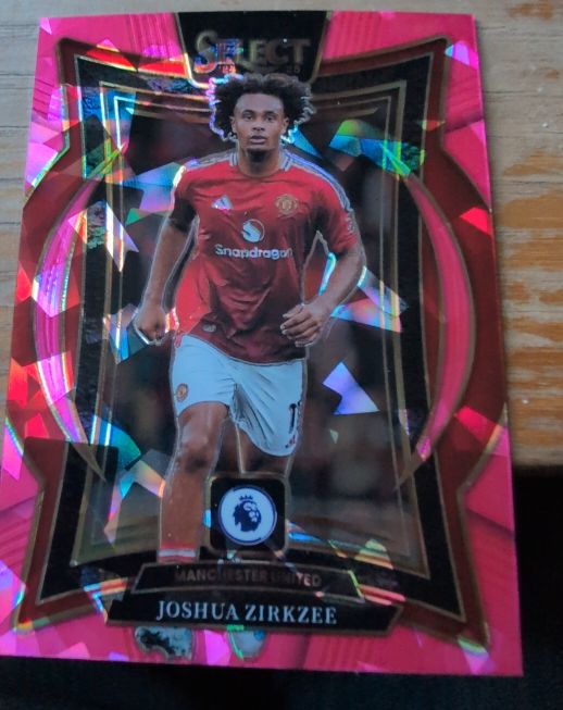 2024-25 Panini Select Premier League #99 Joshua Zirkzee Red — front