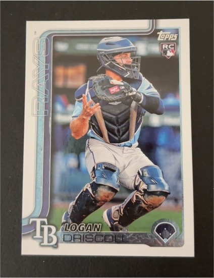 2025 Topps Chrome #185 Logan Driscoll — front