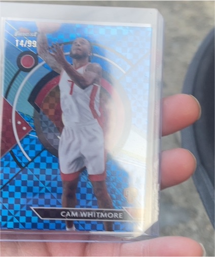 2023-24 Topps Finest #79 Cam Whitmore — front