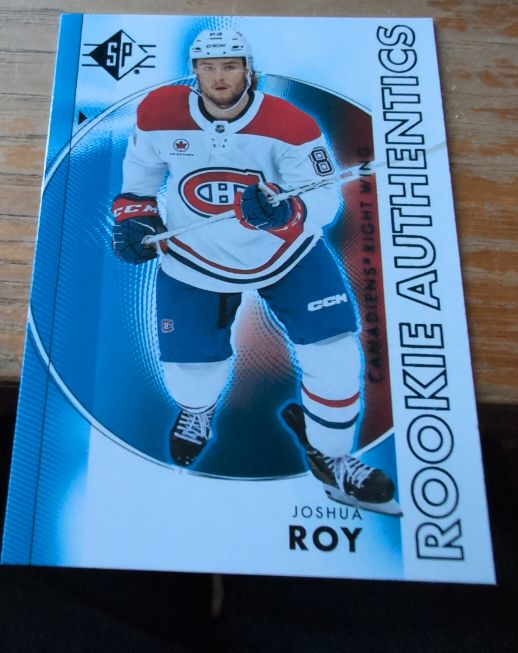 2024-25 Upper Deck SP Hockey #107 Joshua Roy — front
